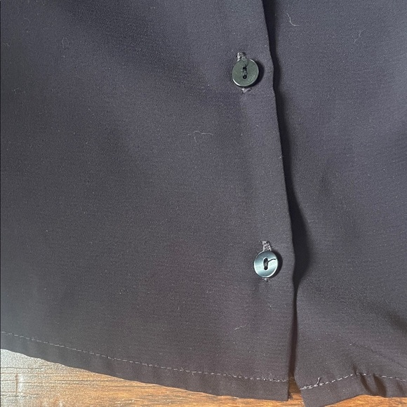 H&M Cream and Black Swan Print Blouse - Picture 8 of 8